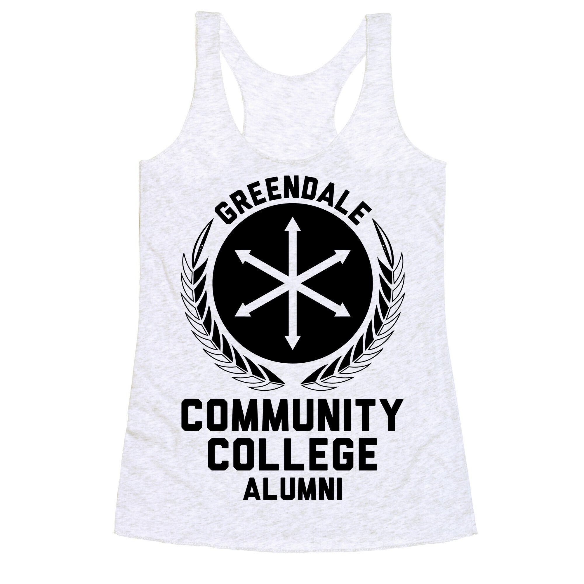 Greendale Community College Alumni Racerback Tank